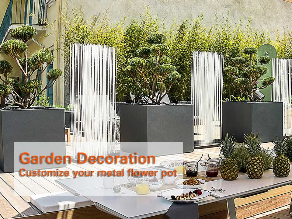 Los Angeles stainless steel customization garden project