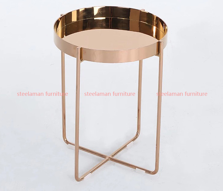 Stainless steel side table G301