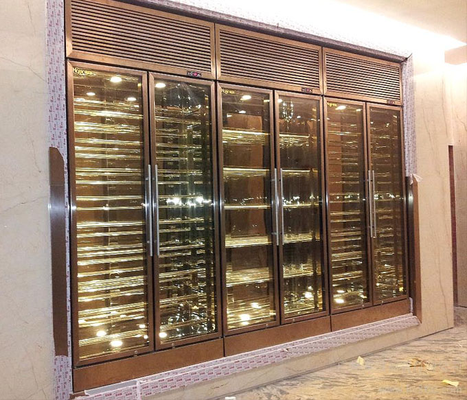 Stainless steel wine cabinet St5023