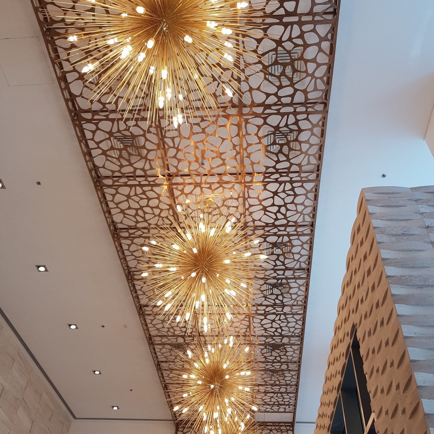 Decorative metal ceiling 