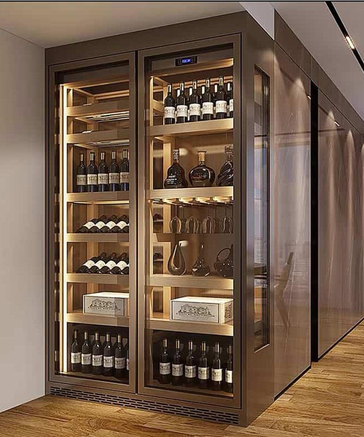 stainless steel wine cabinets, cigar cabinets, aliens cabinet