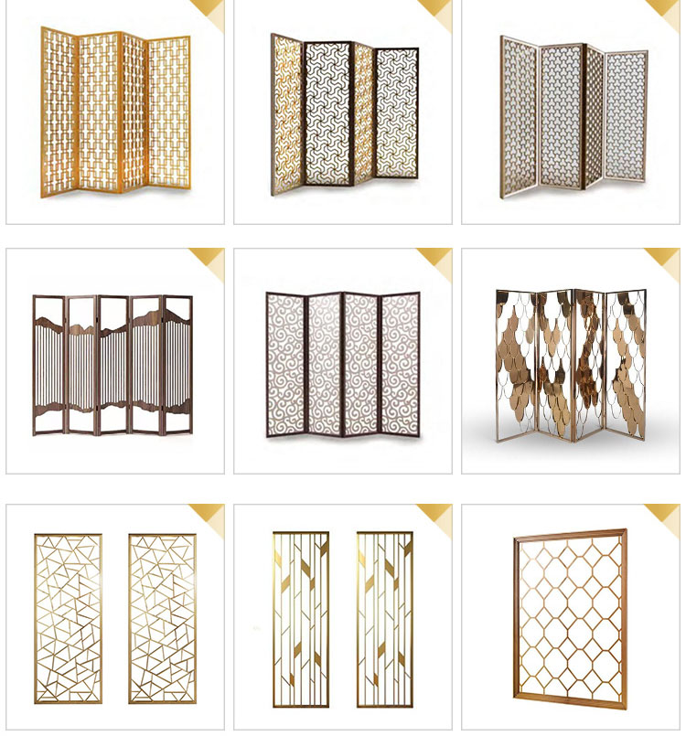 Stainless steel decorative screen