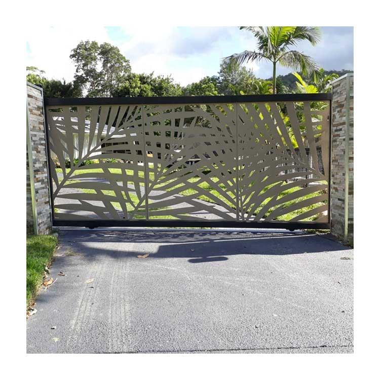 Custom Laser Cut Garden Fence Decorative Metal Privacy Screen Panels Decorative Metal Garden Gates