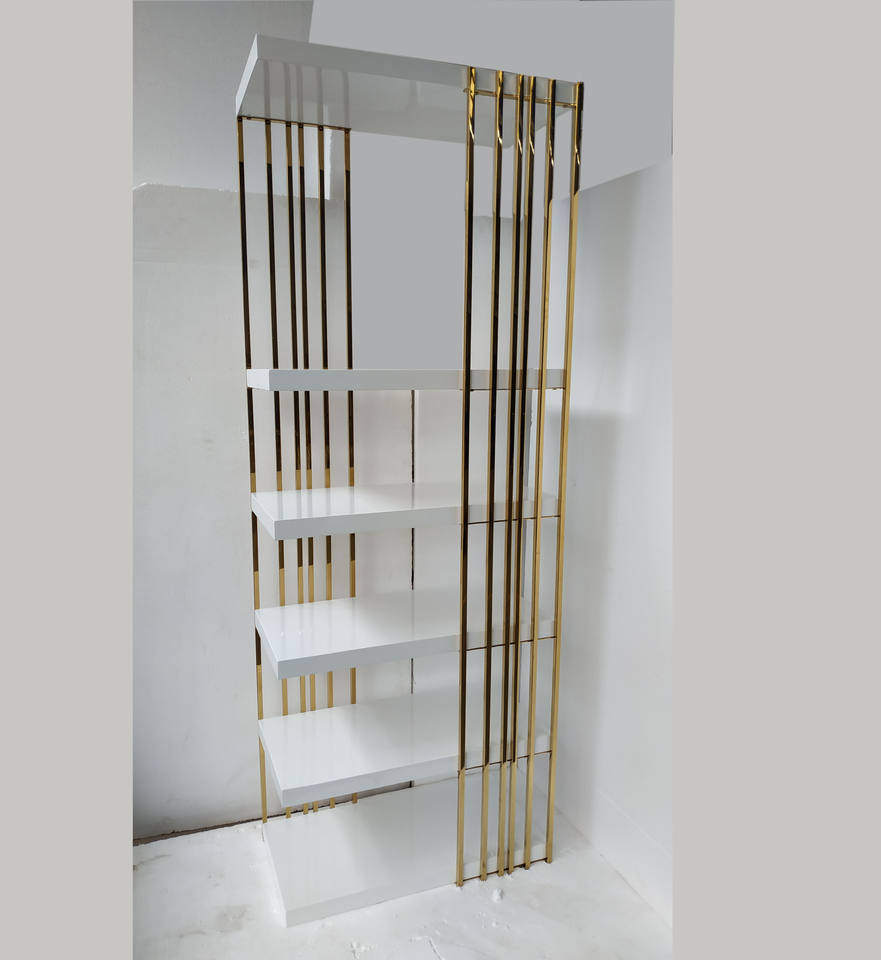 Bookshelf Stainless Steel  Display Rack