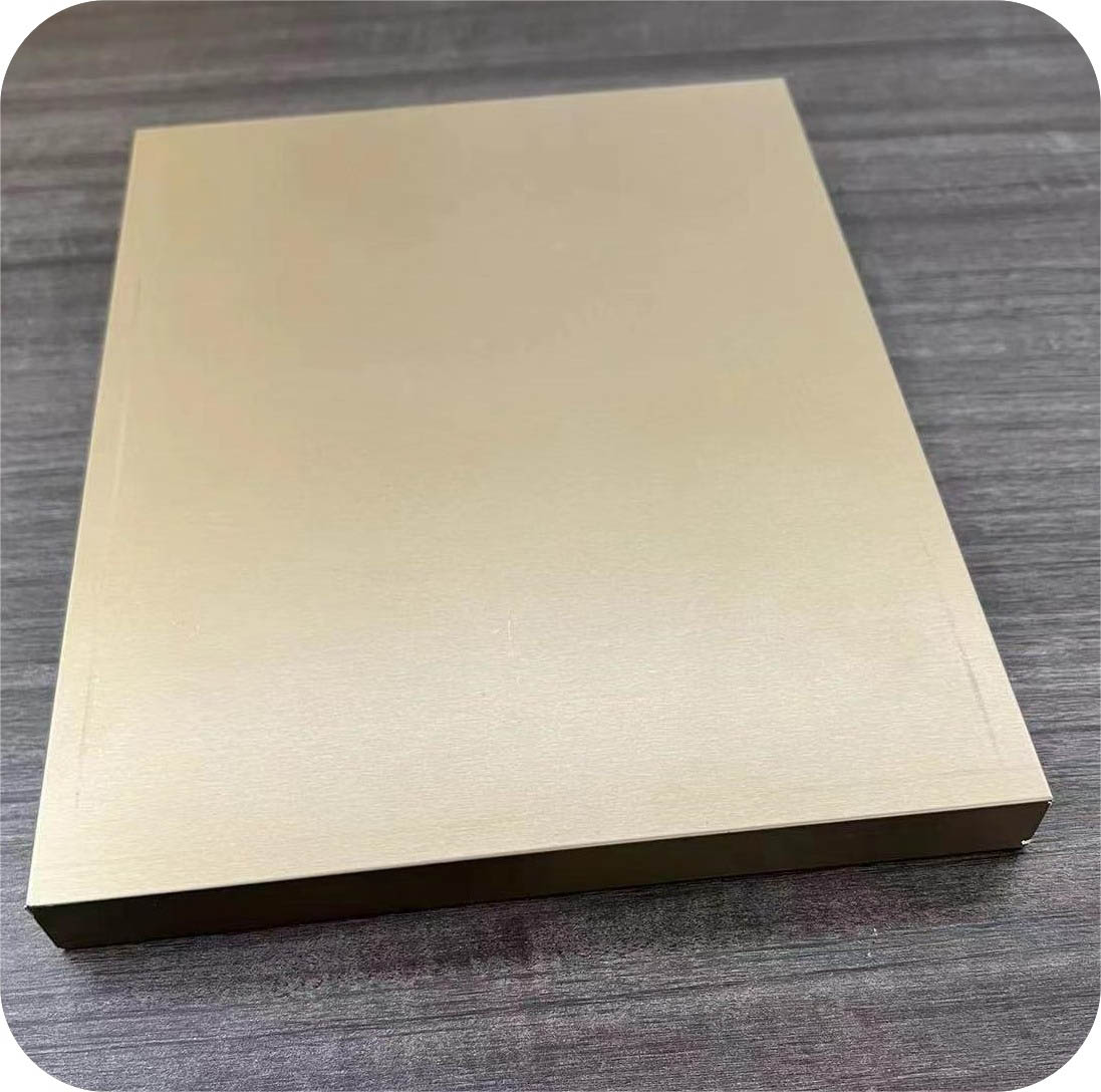 Brushed Stainless Steel Honeycomb Panel
